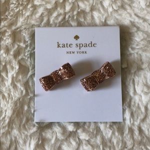Kate Spade Pink Bow Earrings